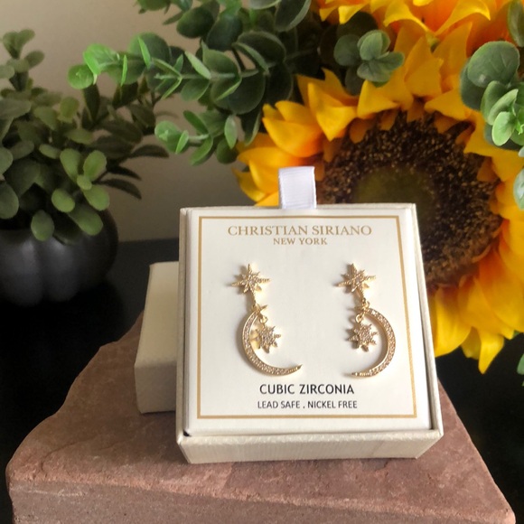 Christian Siriano Jewelry - Christian Siriano SUN & MOOM Earrings